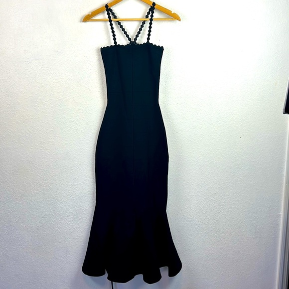 Victoria Beckham Dresses & Skirts - Perfect VICTORIA BECKHAM Openwork knit midi dress size small